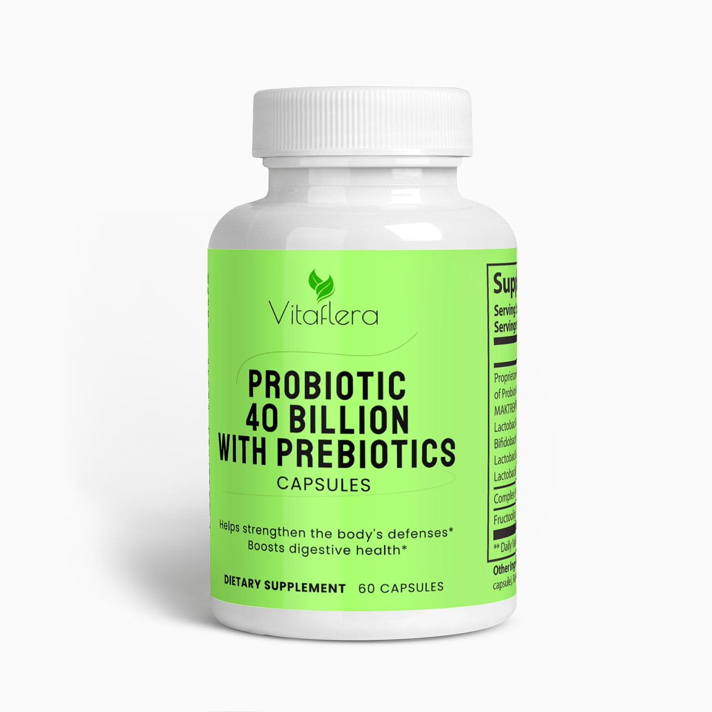 Probiotic 40 Billion with Prebiotics