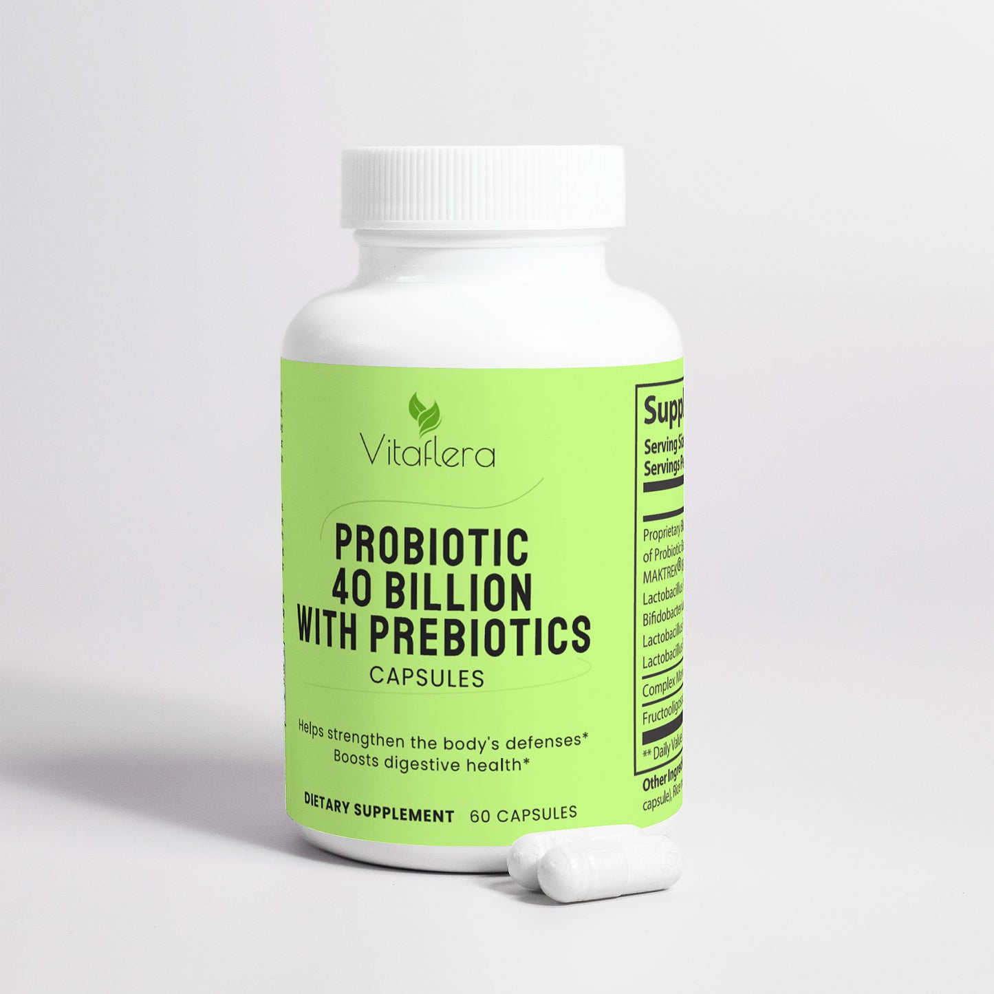 Probiotic 40 Billion with Prebiotics